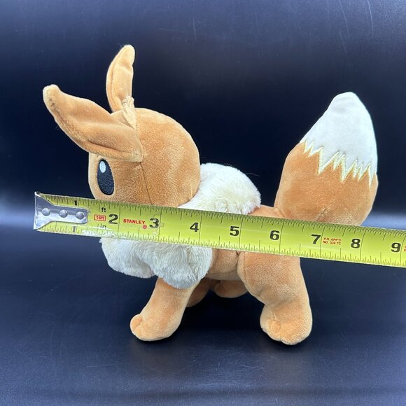 Pokémon Standing Smiling Eevee Plush Plushie Doll Stuffed Toy Official 2023 - Picture 9 of 11